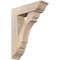 Ekena Millwork Olympic Traditional Smooth Bracket w/ Offset Brace, Douglas Fir, 7 1/2"W x 26"D x 34"H BKT0806X26X34OLY01SDF - alternate 1